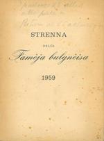 Strenna della Faméja Bulgnéisa. 1959