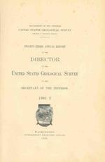 XXIIIrd Annual Report of the Director of the United States Geological Survey to the Secretary of the Interior. 1901-2