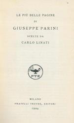 Le più belle pagine di Giuseppe Parini scelte da Carlo Linati