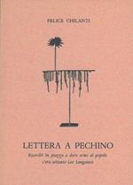 Lettera a Pechino. Ricordi ? In piazza a dare armi al popolo c'era soltanto Leo Longanesi