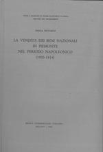 La vendita dei beni nazionali in Piemonte nel periodo napoleonic