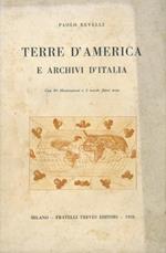 Terre d'America e archivi d'Italia