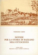 Notizie per la storia di Bazzano nell'ottocento
