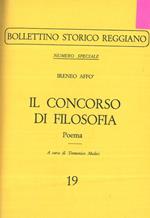 Il concorso di filosofia. Poema. A cura di Domenico Medici