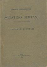 Discorsi parlamentari di Agostino Bertani pubblicati per deliberazione della Camera dei Deputati