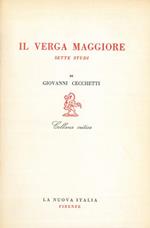 Il Verga maggiore. Sette studi