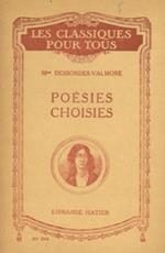 Poesies choisies. Notice et notes par M. Plessis