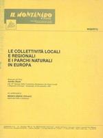 Le collettività locali e regionali e i parchi naturali in Europa - Risoluzione finale approvata dalla Conferenza