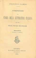 Compendio di storia della letteratura italiana ad uso delle scuole secondarie