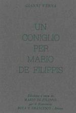 Un coniglio per Mario De Filippis