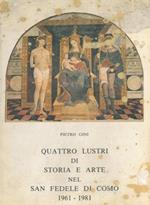 Quatto lustri di storia ed arte nel San Fedele di Como 1961-1981