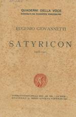 Satyricon. 1918-1921