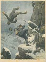 Copertina La Domenica del Corriere. La morte di due alpinisti milanesi nelle Alpi del Delfinato