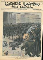 I soldati caricano il popolo in Piazza della Borsa a Trieste (la polizia austriaca spara sulla folla)
