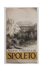 Pianta turistica di Spoleto