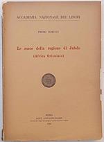 Le rocce della regione di Jubdo (Africa Orientale)