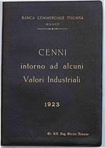 Cenni intorno ad alcuni Valori Industriali