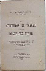 Les Conditions du travail dans la Russie des soviets