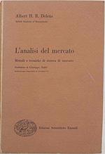 L' analisi del mercato. Metodi e tecniche di ricerca di mercato