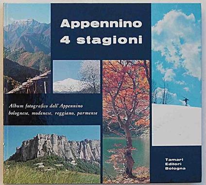 Appennino 4 stagioni. 1875-1975. Album fotografico dell'Appennino bolognese, modenese, reggiano, parmense - copertina