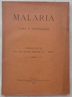 Malaria. Cura e profilassi