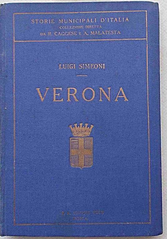 Verona - Luigi Simeoni - copertina