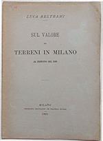 Sul valore dei terreni in Milano al principio del 1500