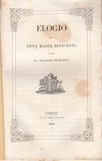 Elogio di anna maria bianchini scritti da antonio bianchini