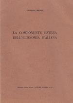 La componente estera dell'economia italiana