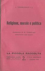 Religione, morale e politica