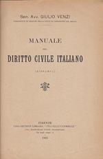Manuale del diritto civile italiano (ristampa)