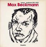 Max Beckmann Opere Grafiche 1911-1925