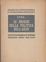 Le origini della politica dell'asse