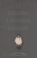 La leggenda è ritornata orologio. A. Lange & Söhne