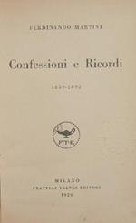 Confessioni e Ricordi. 1859-1892