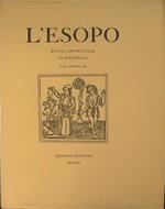 L' Esopo. Rivista Trimestrale di Bibliofilia. Annata 1983