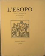 L' Esopo. Rivista Trimestrale di Bibliofilia. Annata 1986