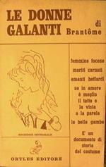 Le donne galanti.Documento di storia del costume