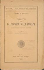 Estratti da La filosofia della fedeltà