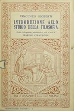 Introduzione allo studio della filosofia