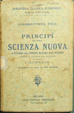 Principi di una scienza nuova. D'intorno alla comune natura delle nazioni