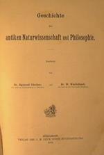 Geschichte der antiken Naturwissenschaft und Philosophie