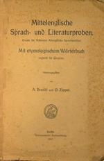 Mittelenglische sprach- und literaturproben