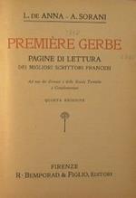 Premiere gerbe. Pagine di lettura dei migliori scrittori francesi