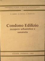 Condono edilizio, recupero urbanistico e sanatoria. 1/a appendice