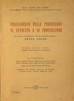 Ordinamento delle Professioni di Avvocato e di Procuratore