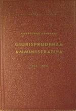 Repertorio generale di giurisprudenza amministrativa. 1935-1950