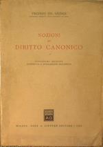 Nozioni di diritto canonico