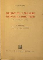 Provvidenze per le zone agrarie danneggiate da calamità naturali