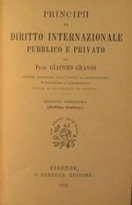 Principi di Diritto Internazionale